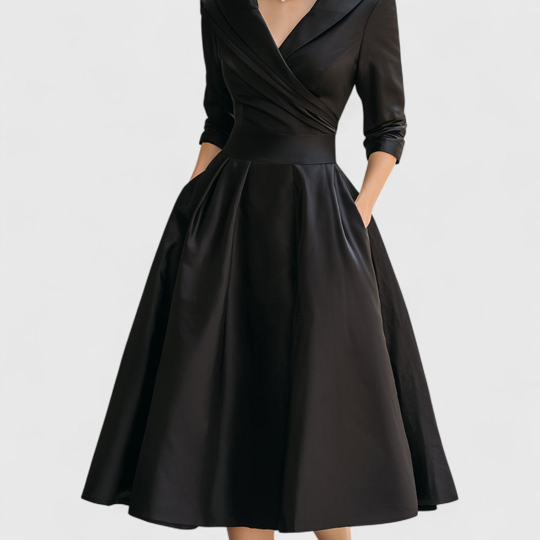 Marley Quinn | Elegant Midi Kjole