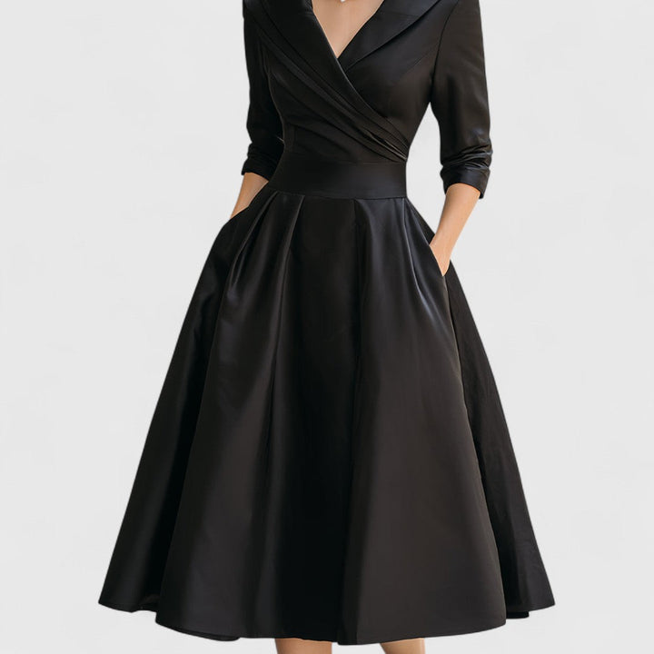 Marley Quinn | Elegant Midi Kjole