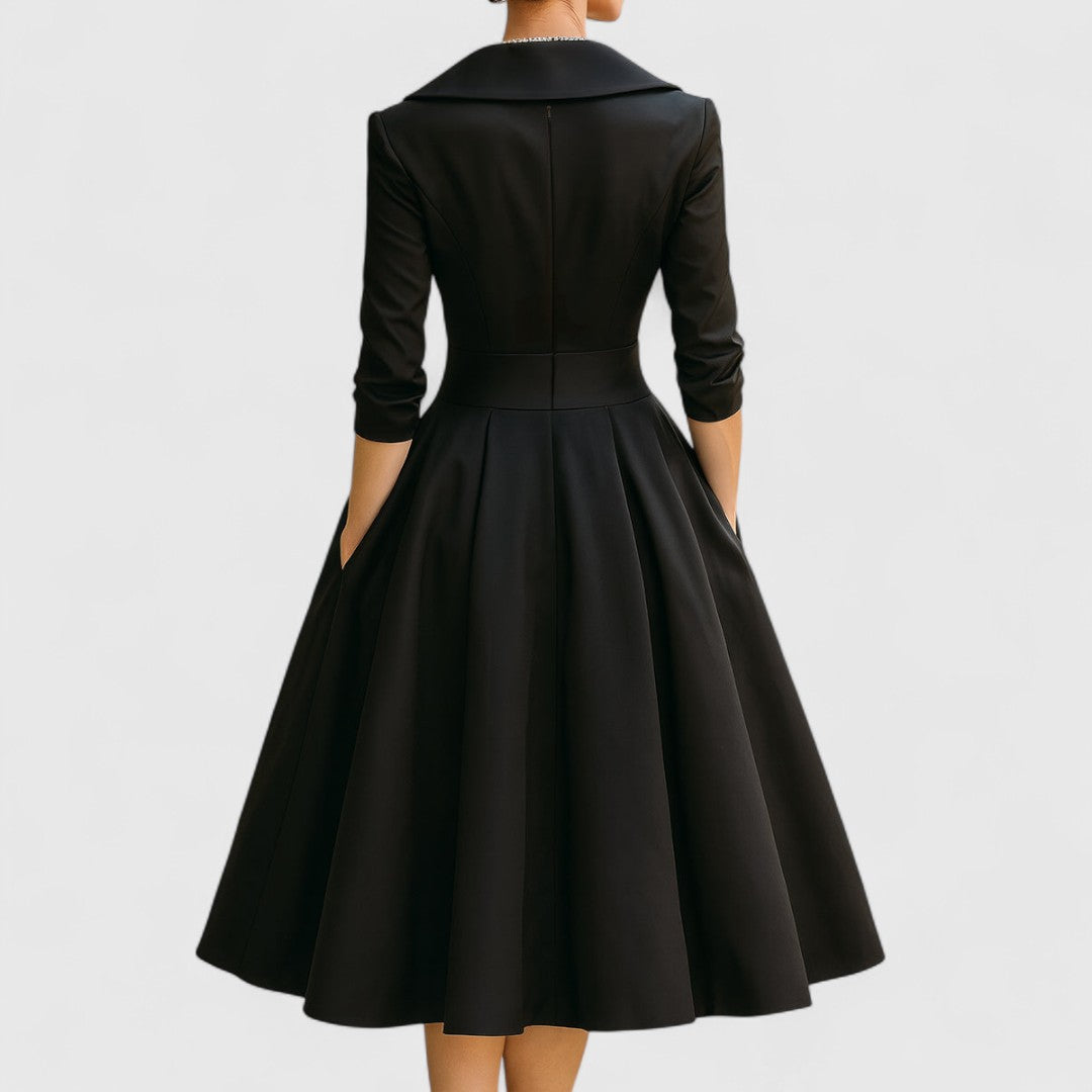 Marley Quinn | Elegant Midi Kjole