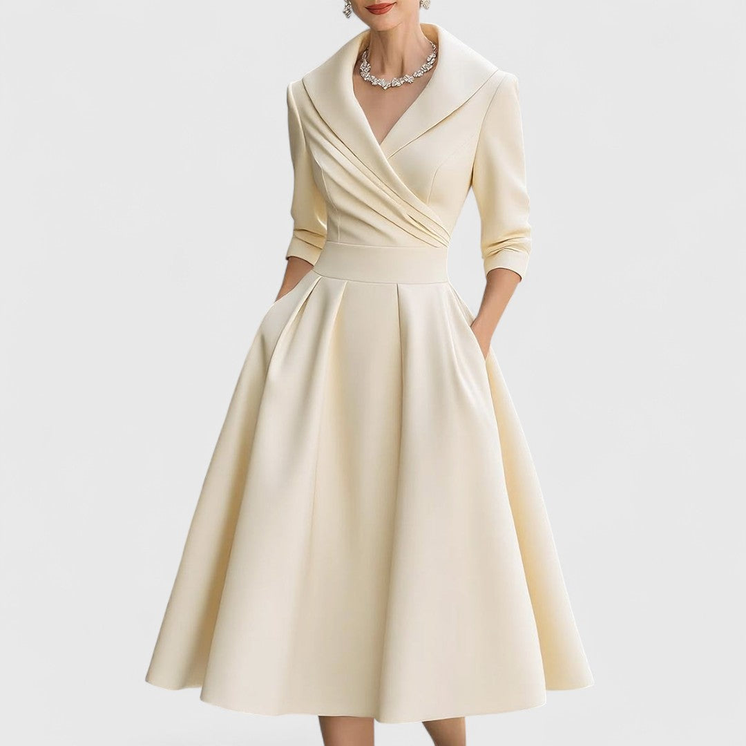 Marley Quinn | Elegant Midi Kjole