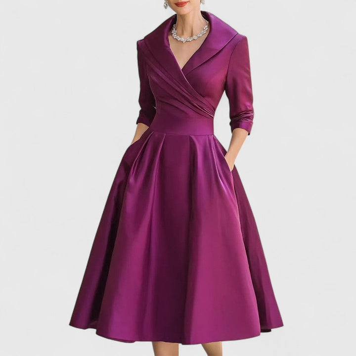 Marley Quinn | Elegant Midi Kjole
