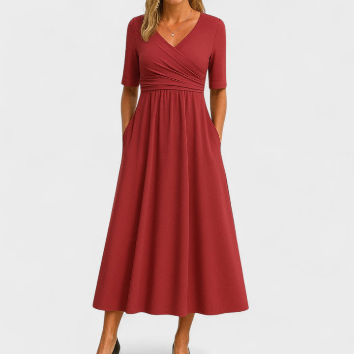 Ida | Elegant Midi Kjole