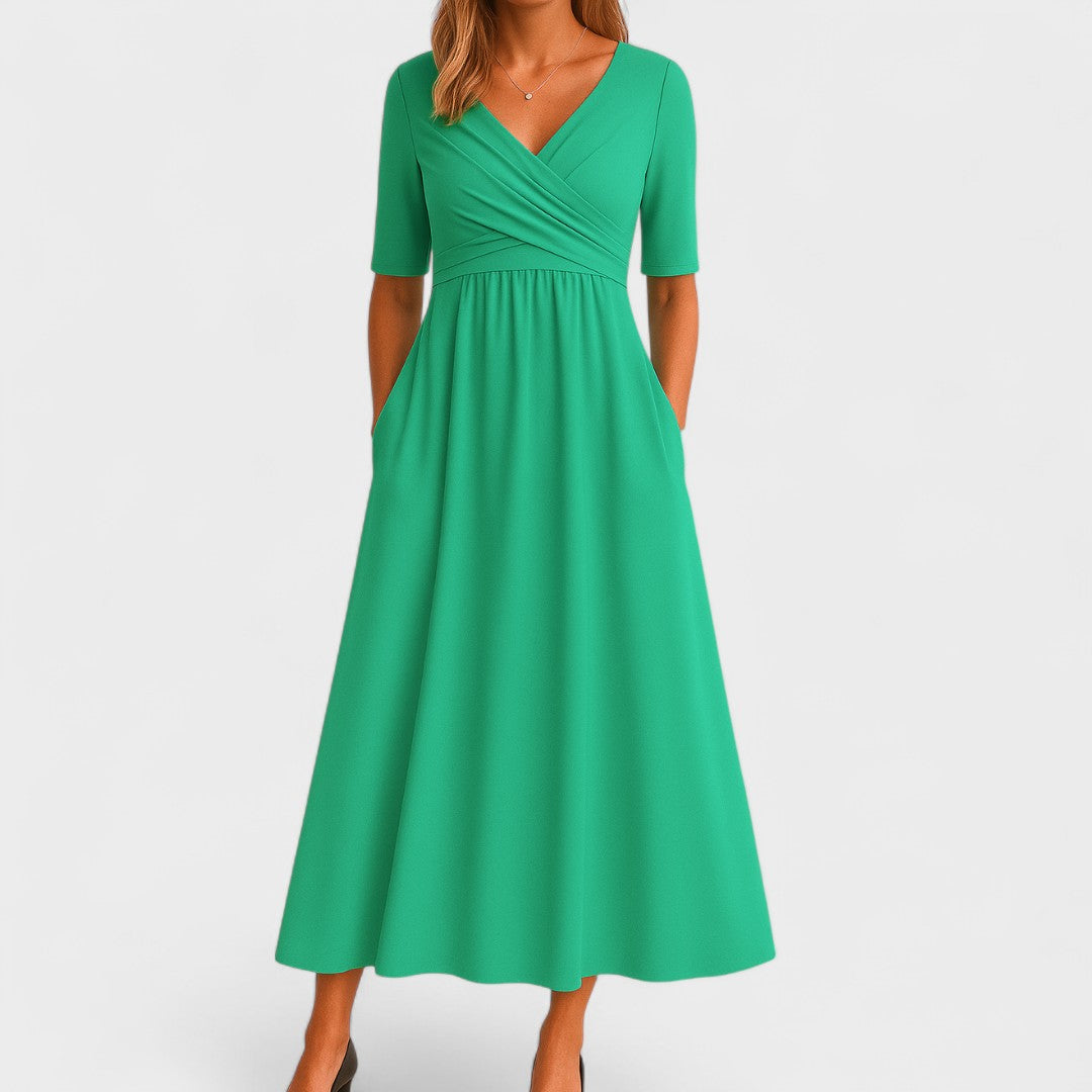 Ida | Elegant Midi Kjole