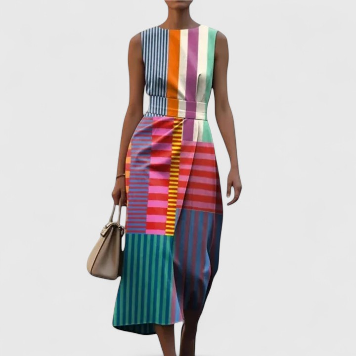 Lindsey | Elegant Midi Kjole