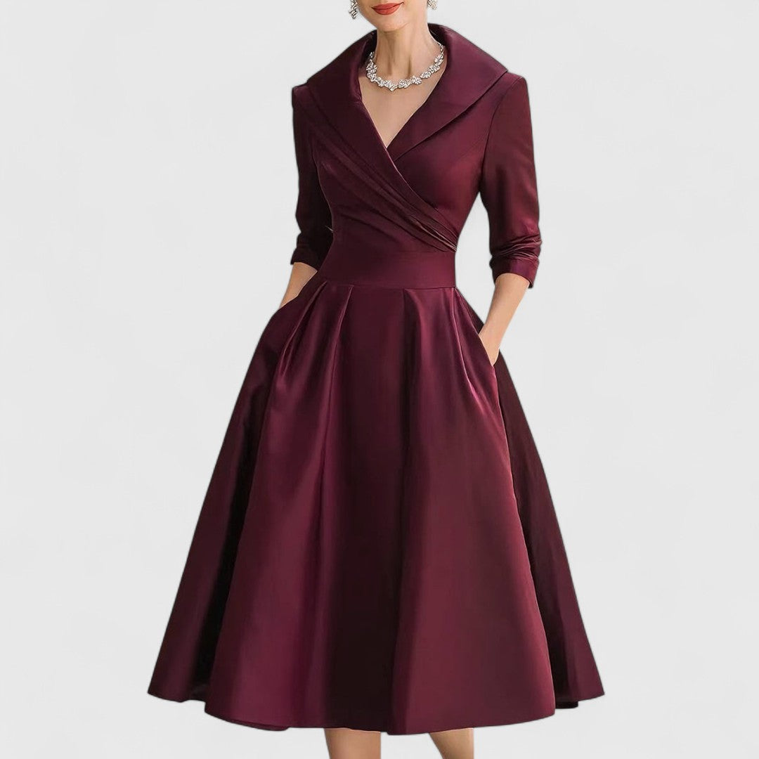 Marley Quinn | Elegant Midi Kjole