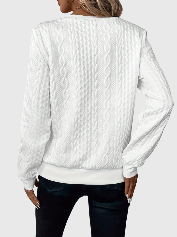 Nora | Sweater Med Lynlås