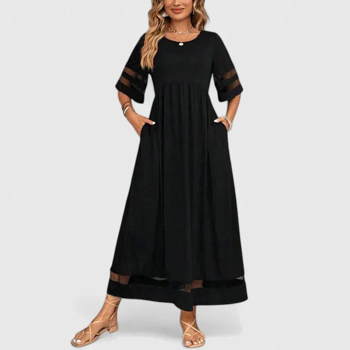 Delymarina | Elegant Midi Kjole