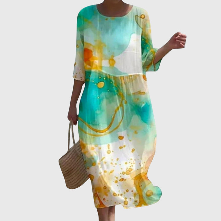 Hayley | Stilfuld Floral Maxi Kjole