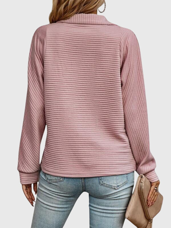 Abigail | Elegant Sweater Med Lynlås