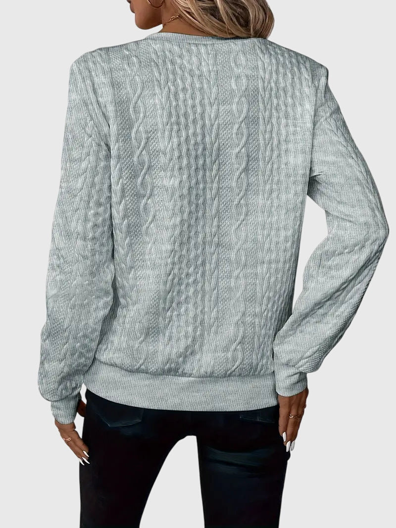 Nora | Sweater Med Lynlås
