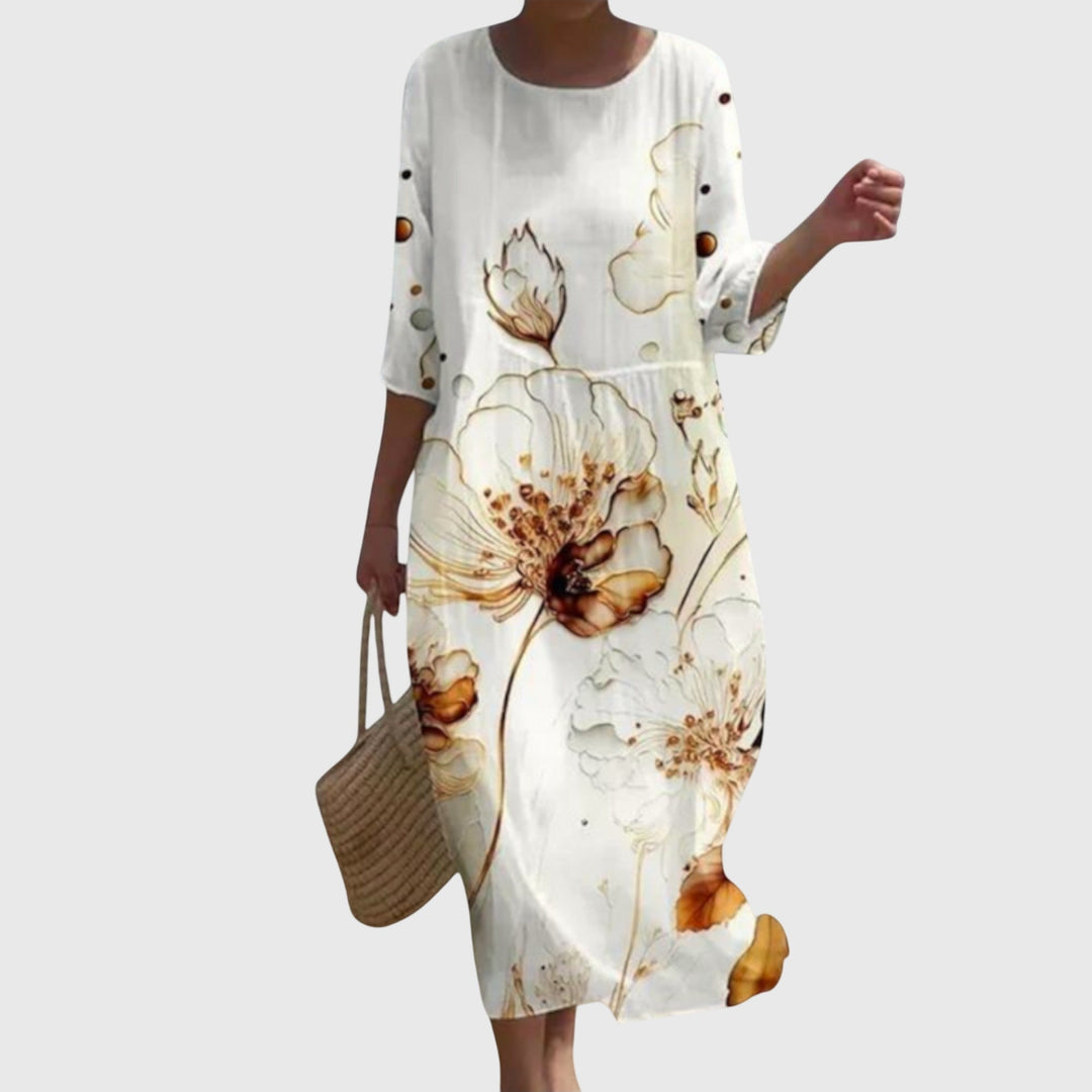 Hayley | Stilfuld Floral Maxi Kjole