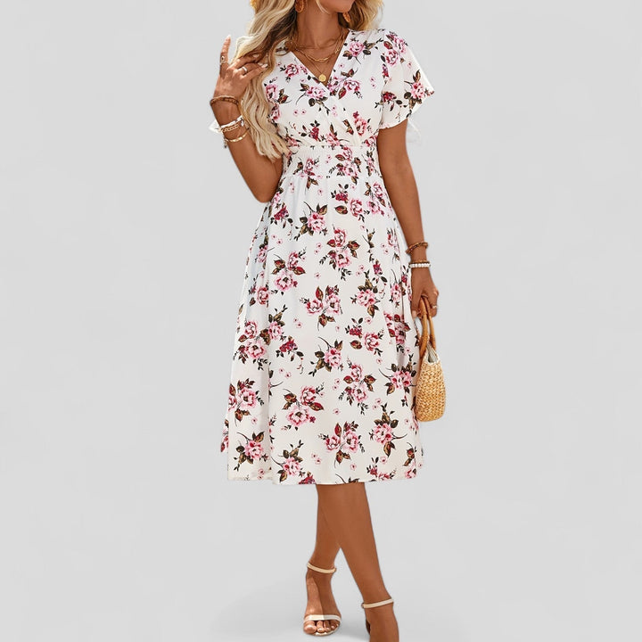 Gretalise | Komfortabel Sommer Midi Kjole