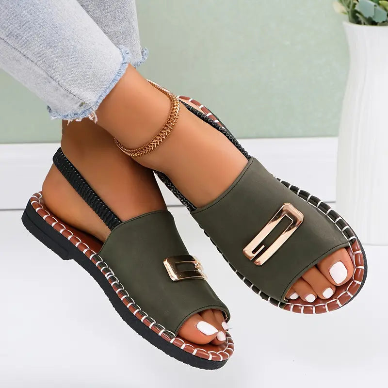 Gianna | Ortodontiske Wedge Heel Sandaler