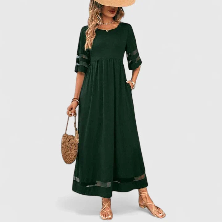 Delymarina | Elegant Midi Kjole