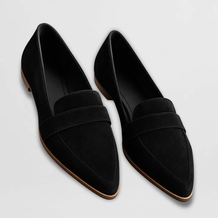 Helen | Orthopædiske Bløde Suede Loafers
