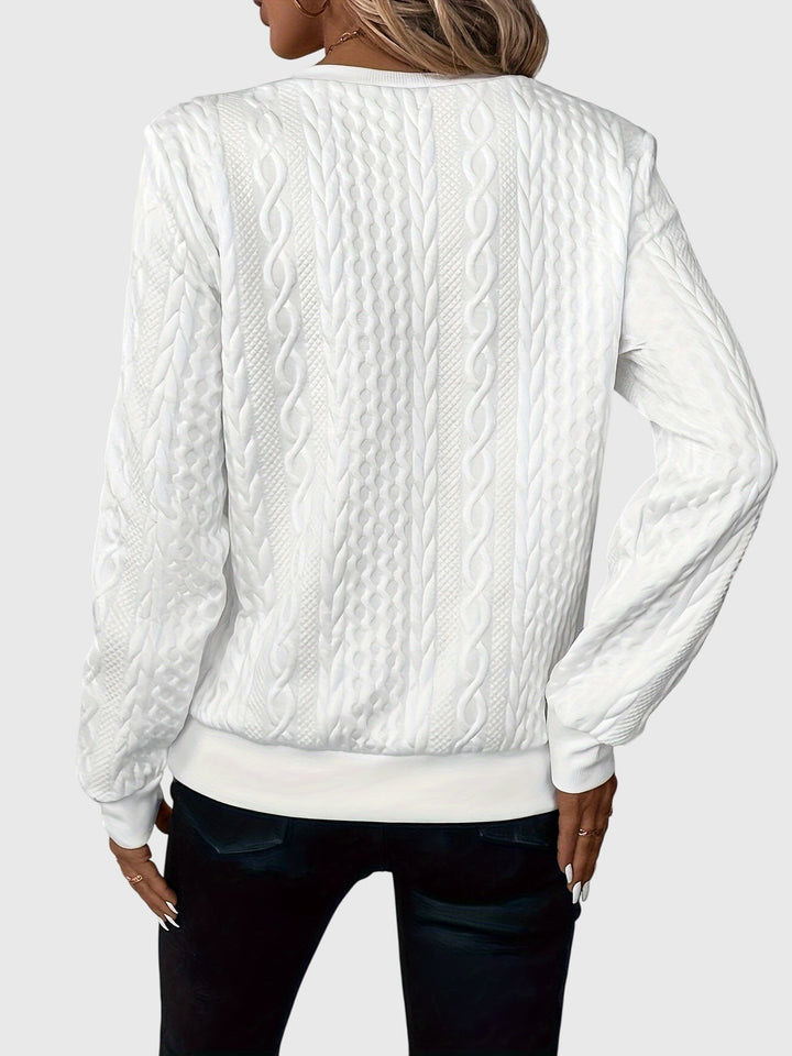 Nora | Sweater Med Lynlås