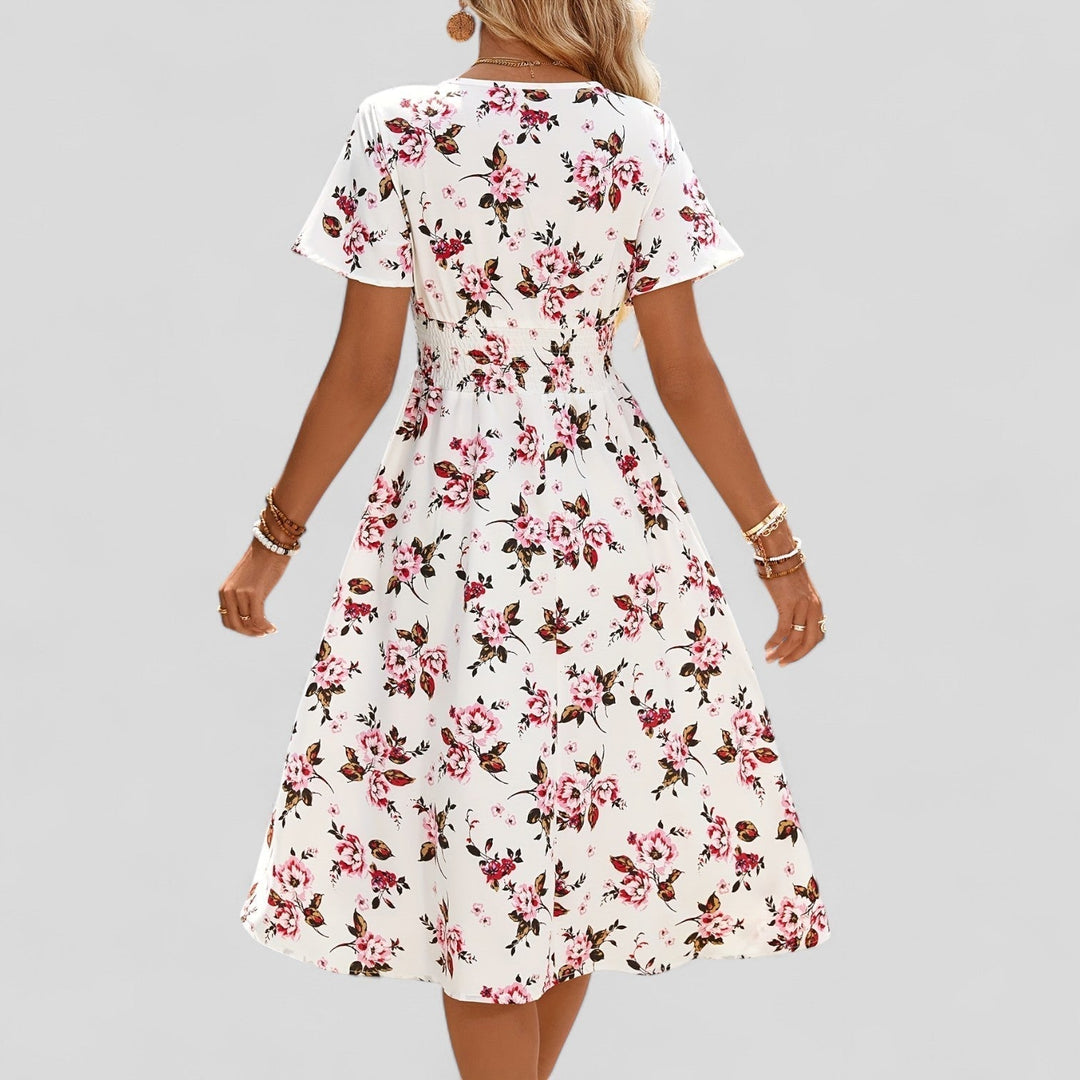 Gretalise | Komfortabel Sommer Midi Kjole