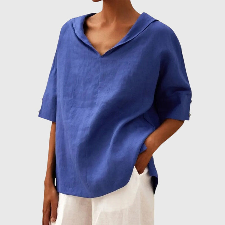Ayla | Bluse - Brun