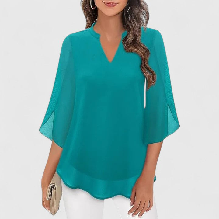 Ellie | Sofistikeret Bluse