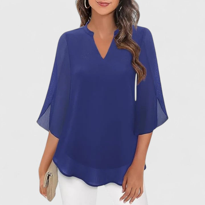 Ellie | Sofistikeret Bluse