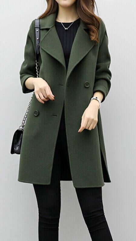 Celina - Lang Trench Coat