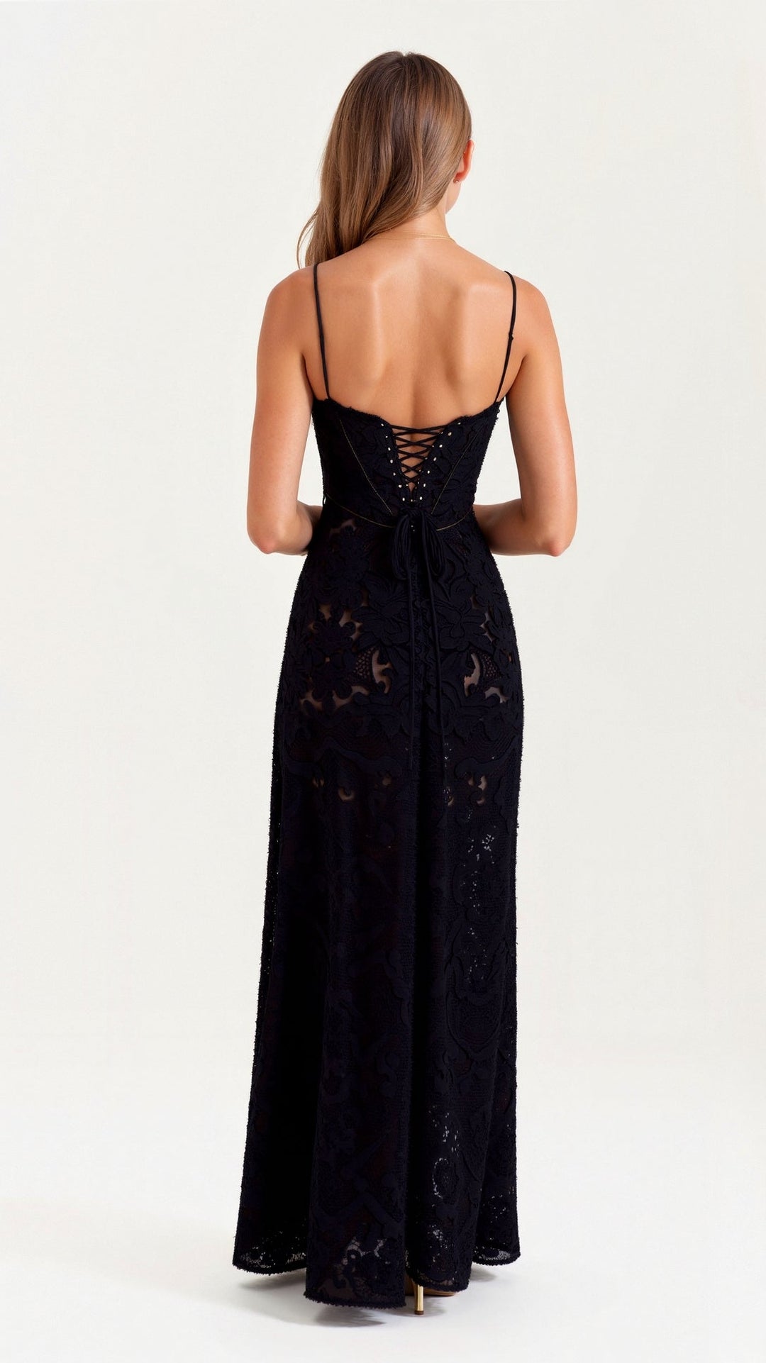 Lauren | Kvinders Bryllupsgæst Kjole Bustier Maxi Kjole