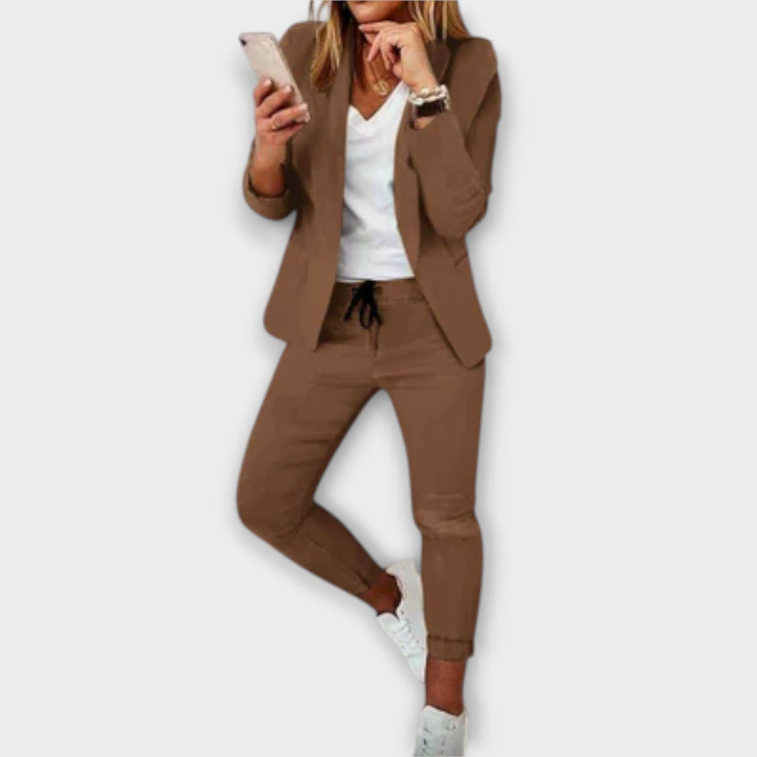 Lyselle | Elegant Blazer Sæt