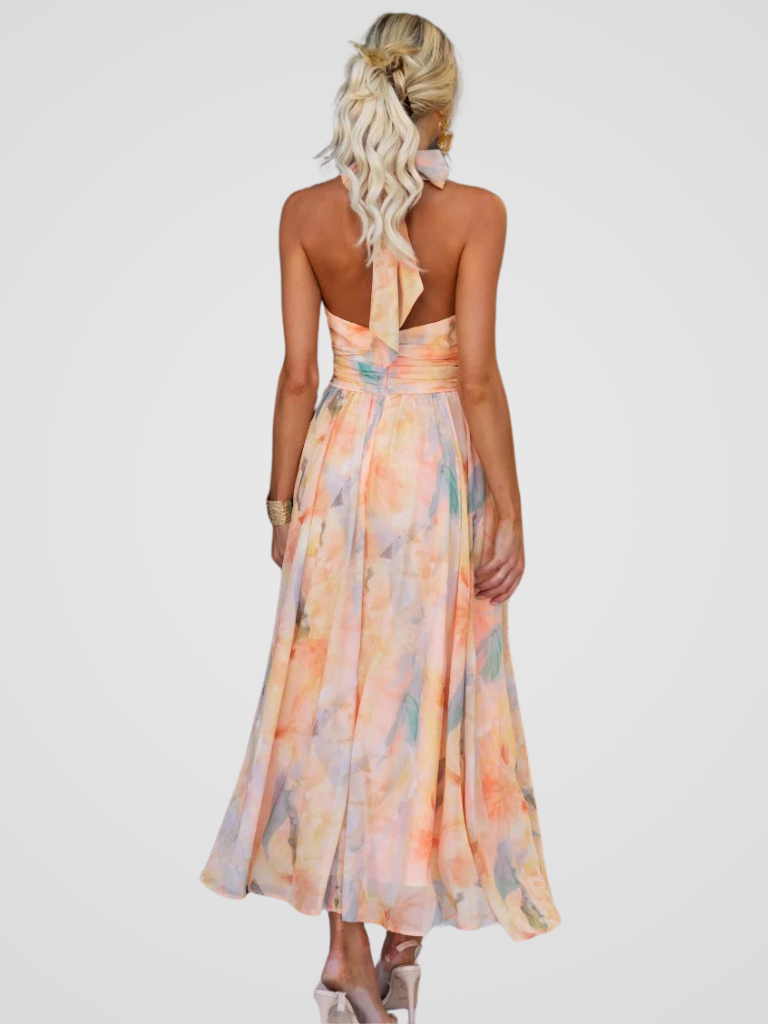 Elviana | Elegant Midi Kjole