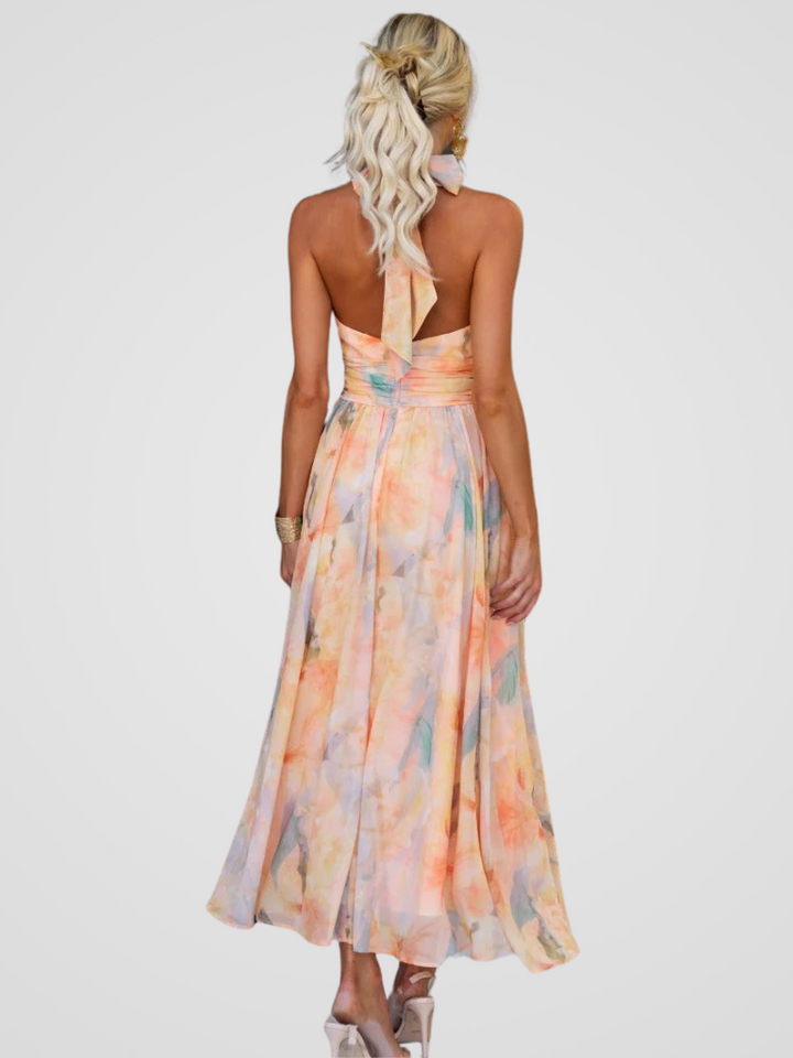 Elviana | Elegant Midi Kjole