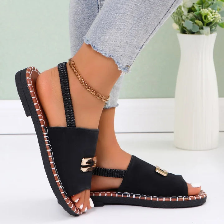 Gianna | Ortodontiske Wedge Heel Sandaler