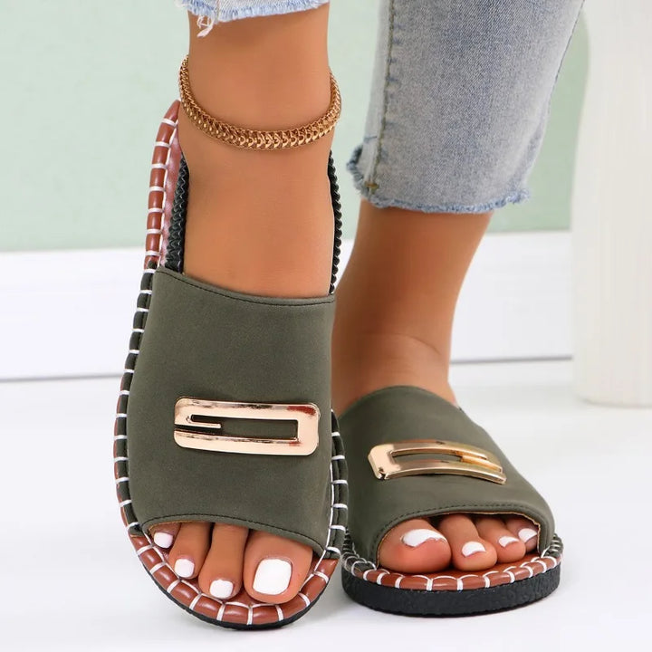 Gianna | Ortodontiske Wedge Heel Sandaler