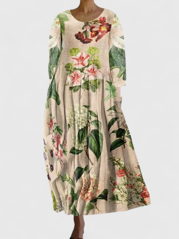 Margaritte | Stilfuld Midi Kjole