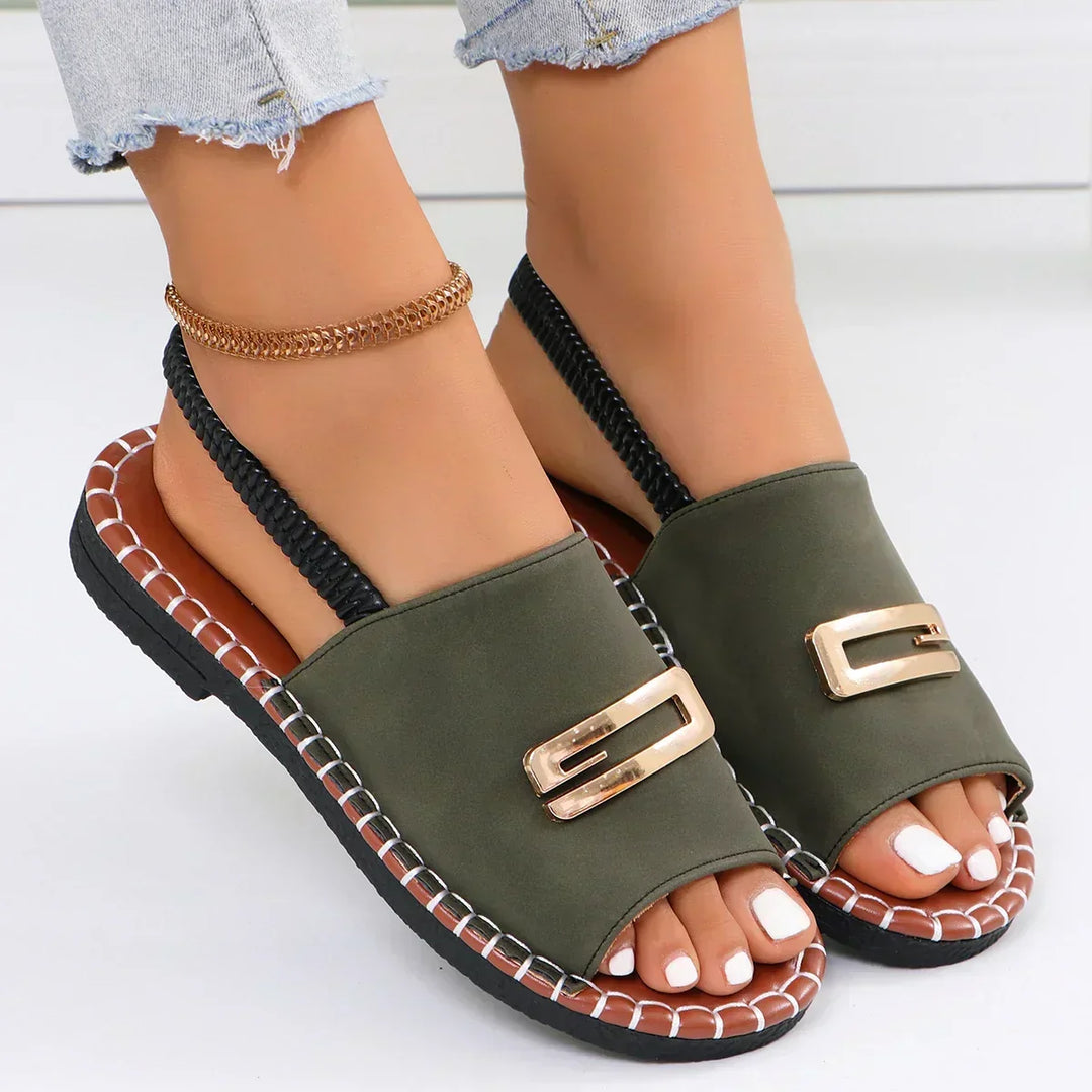 Gianna | Ortodontiske Wedge Heel Sandaler