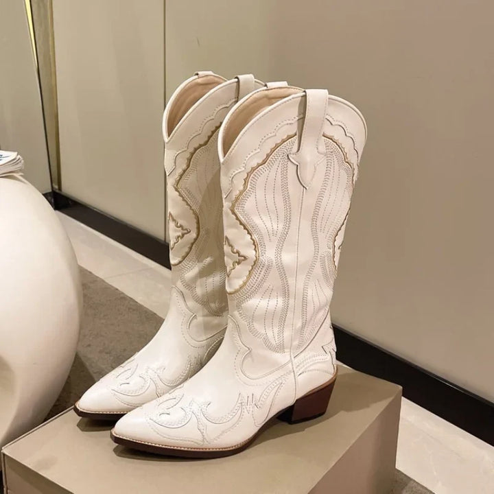 Emmie | Efterårs Western Cowboy Støvler