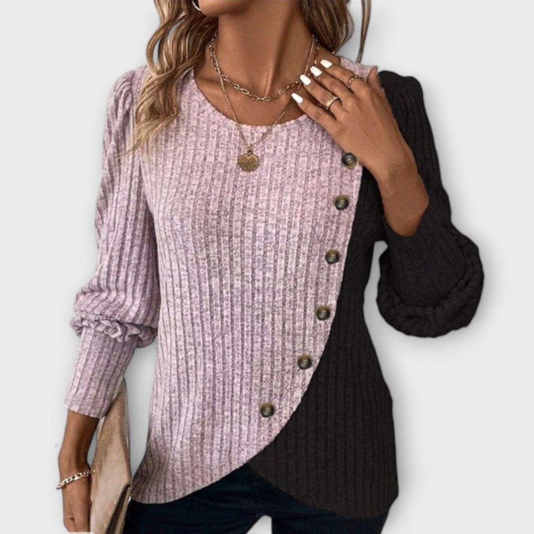 Xeraphine | Elegant Strikket Bluse