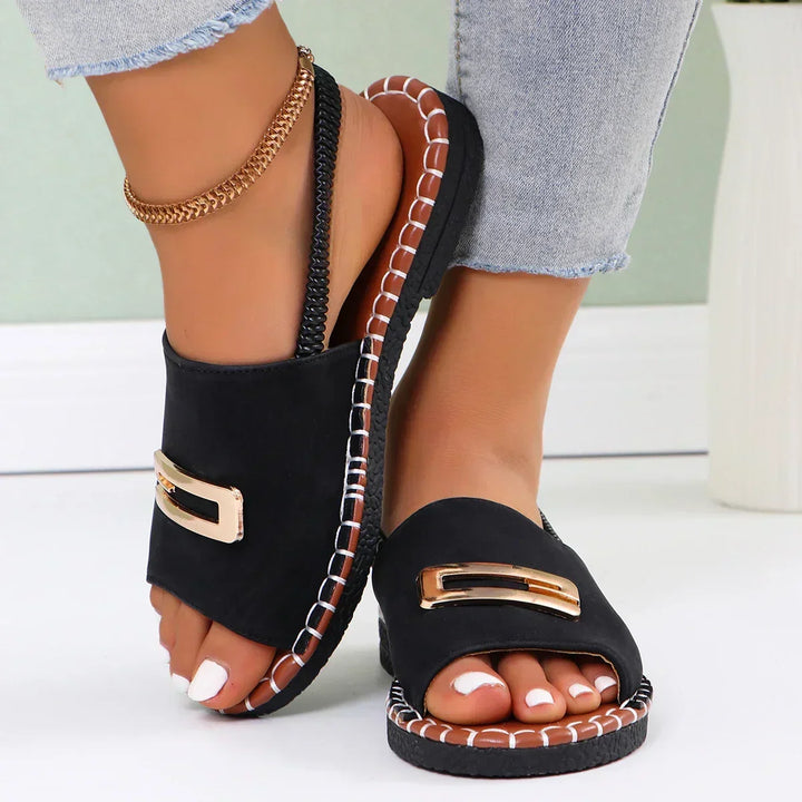 Gianna | Ortodontiske Wedge Heel Sandaler