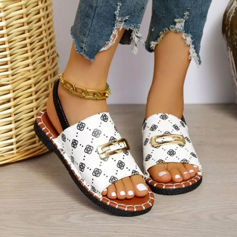 Gianna | Ortodontiske Wedge Heel Sandaler