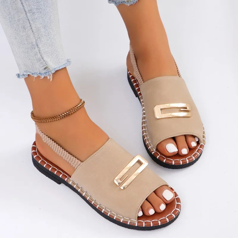 Gianna | Ortodontiske Wedge Heel Sandaler