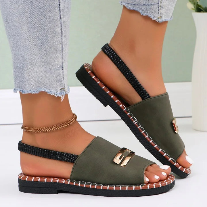 Gianna | Ortodontiske Wedge Heel Sandaler