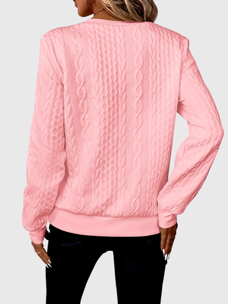 Nora | Sweater Med Lynlås