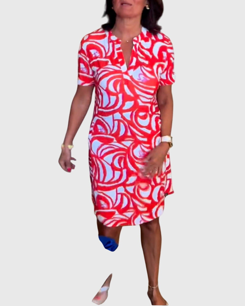 Elle | Flatterende Avenue Walk Kjole