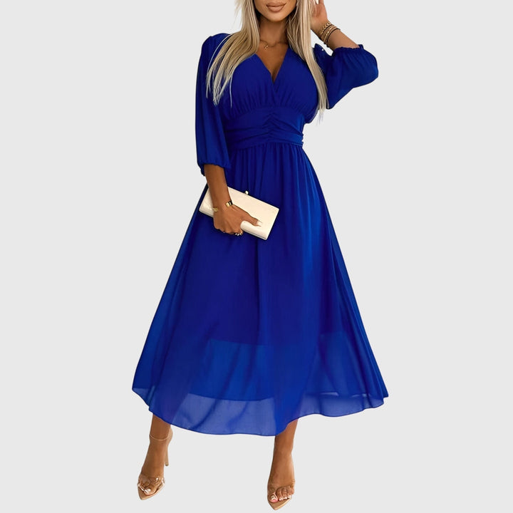 Chloe | Letvægts Silke Chiffon Kjole