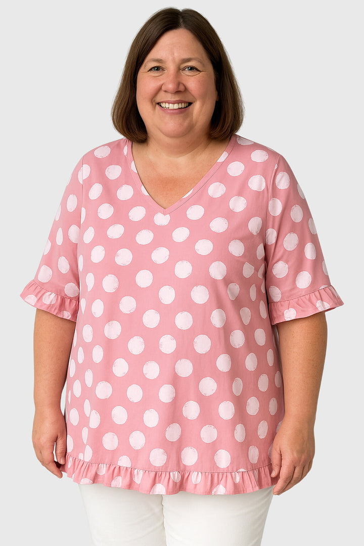 Eira | Bluse - Pink