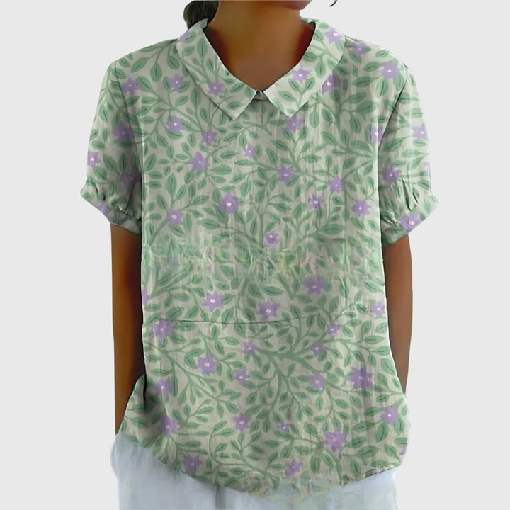 Jenna | Blomster Bluse