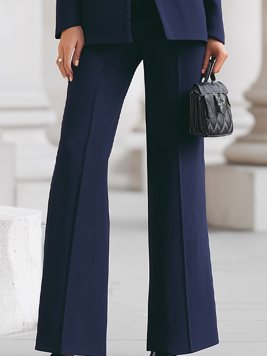 Sharie - Elegant Blazer &amp; Buksedragt Sæt