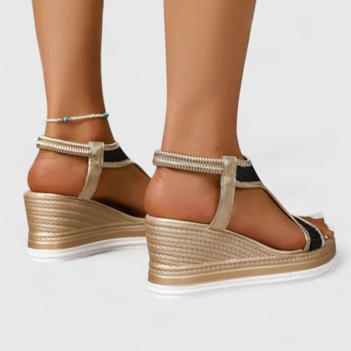 Jessica | Ortopædiske Vedge Sandaler
