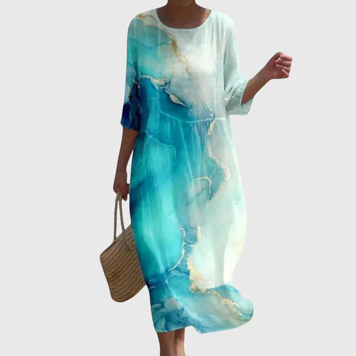 Hayley | Stilfuld Floral Maxi Kjole