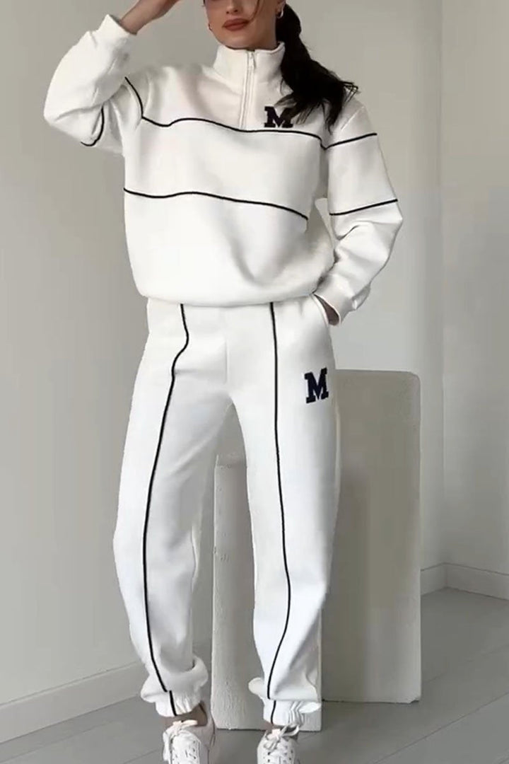 Thalynnae | Komfortabel Sweater- og Bukse Sæt