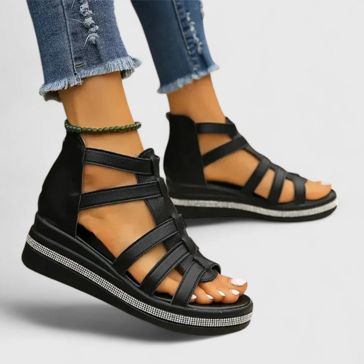 Kendall | Ortopædiske Strass Sandaler
