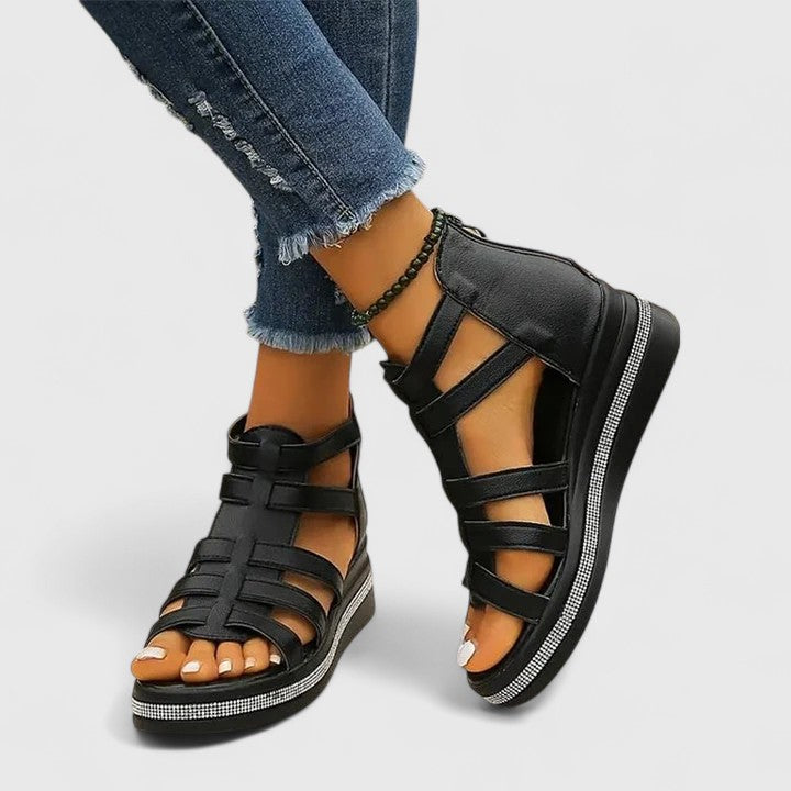 Kendall | Ortopædiske Strass Sandaler